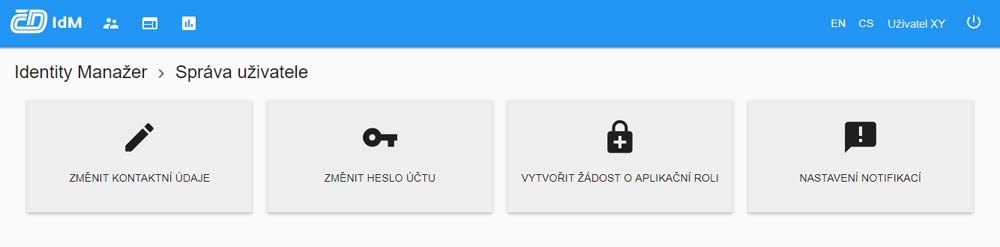 Identity Management pro správu uživatelů ČD-IS